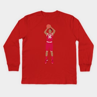 Kyle Kuzma Utah Kids Long Sleeve T-Shirt